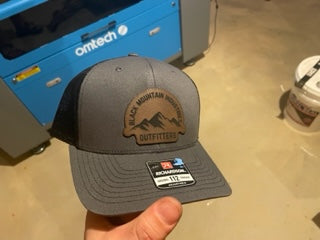 XL Richardson 112-Custom Leather Patch Hat