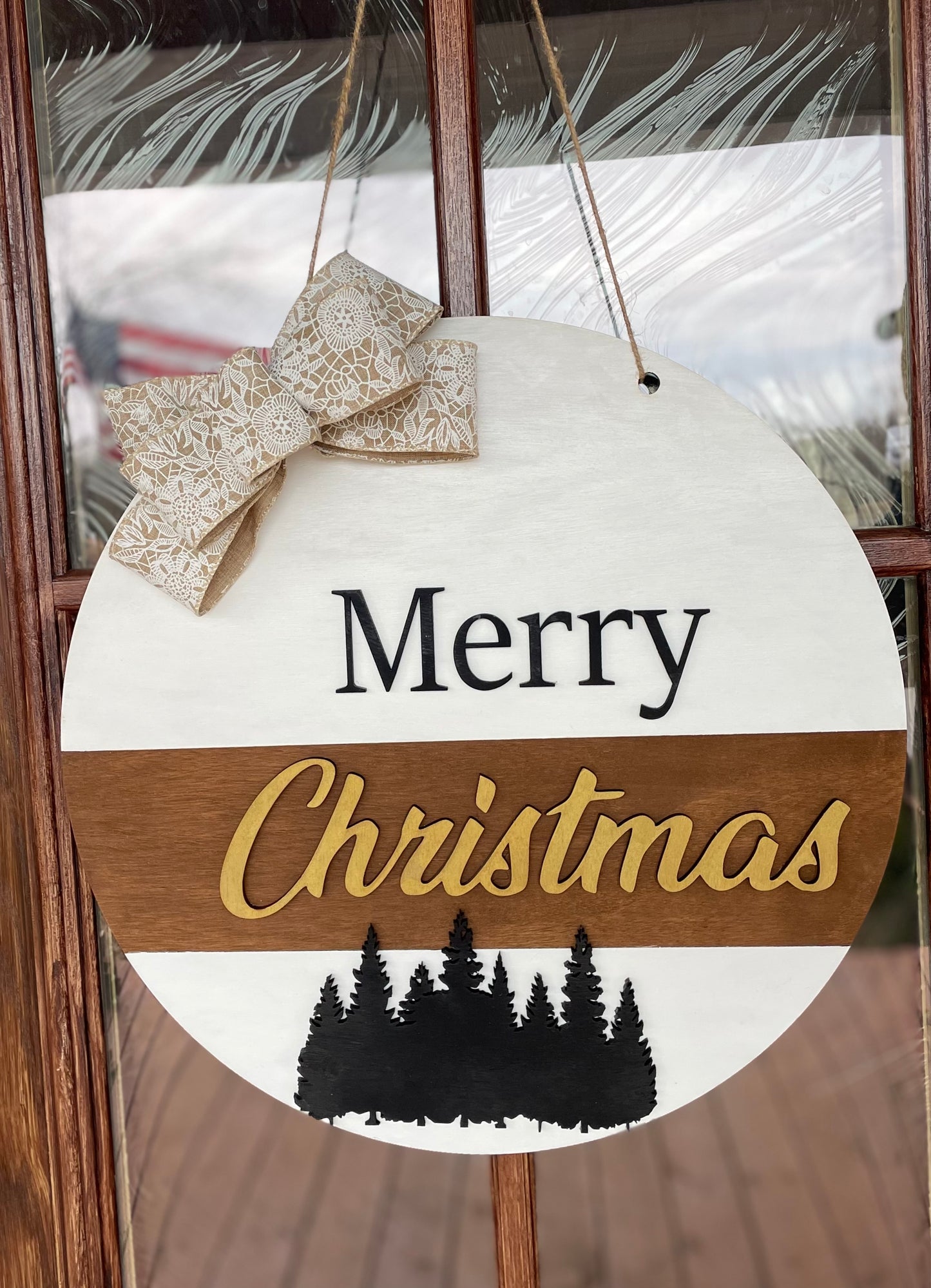Merry Christmas- Wall/Door Hangar