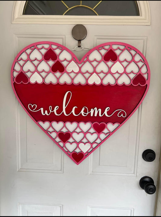 Valentine’s Day- door hangar